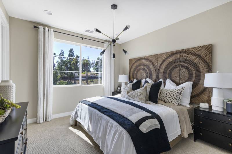 Plan 5 Model Home Bedroom